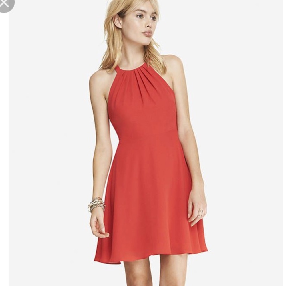 Halter dress (polka dot)